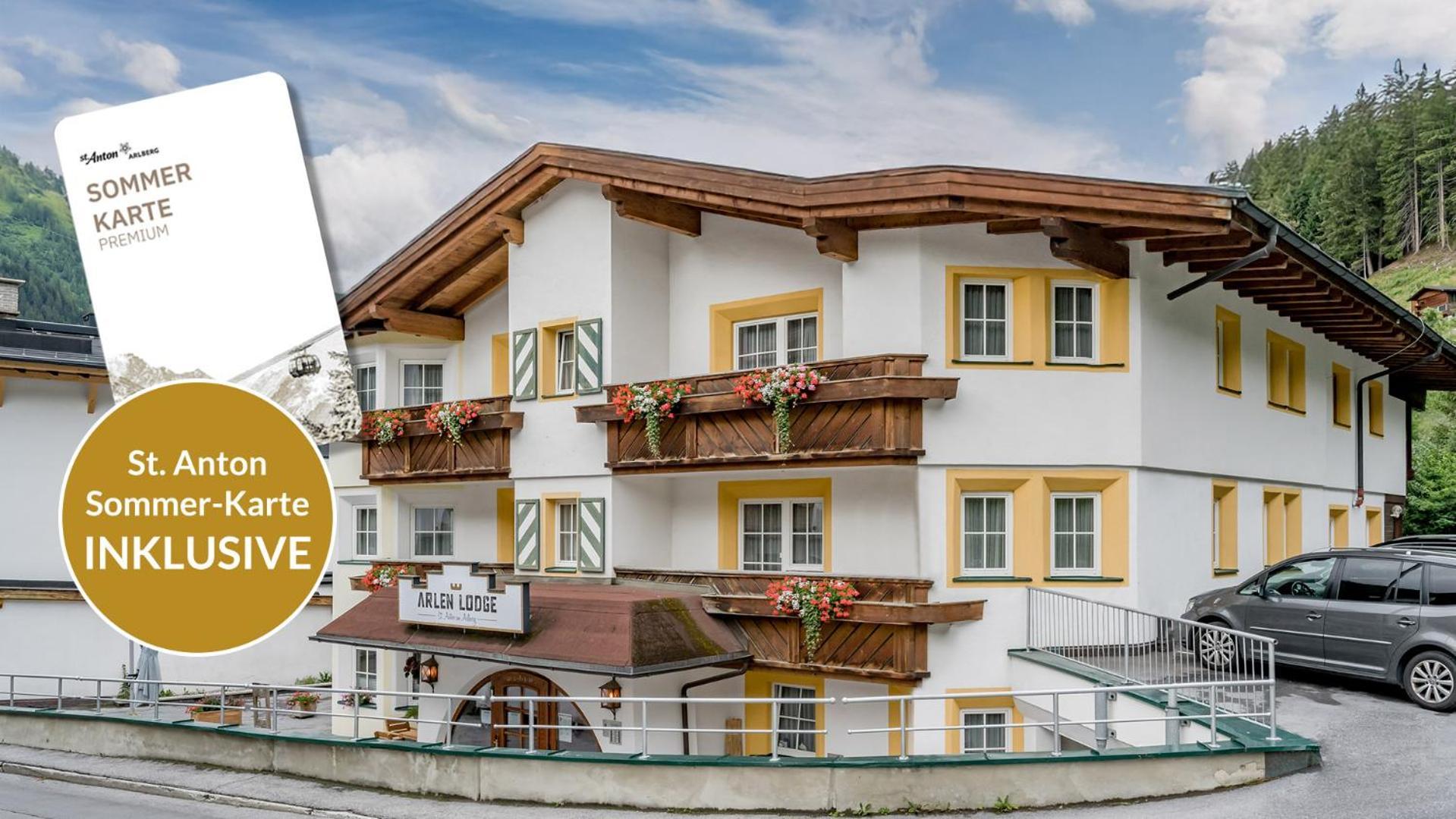Arlen Lodge Hotel Inkl Premium Karte Im Sommer Sankt Anton am Arlberg Kültér fotó